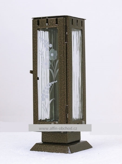 Obrázok z Lampáš na pomník -mini - starozlato