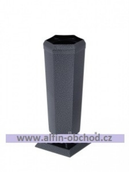 Obrázok z Váza na postavenie kónická veľká starostriebro